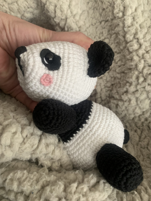 Panda Vanda, maličká háčkovaná pandička — foto 3