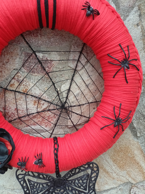 Halloweenský věnec — foto 3