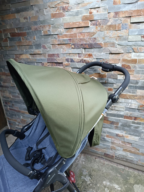 Stříška ke kočárku Valco TREND - khaki — foto 4