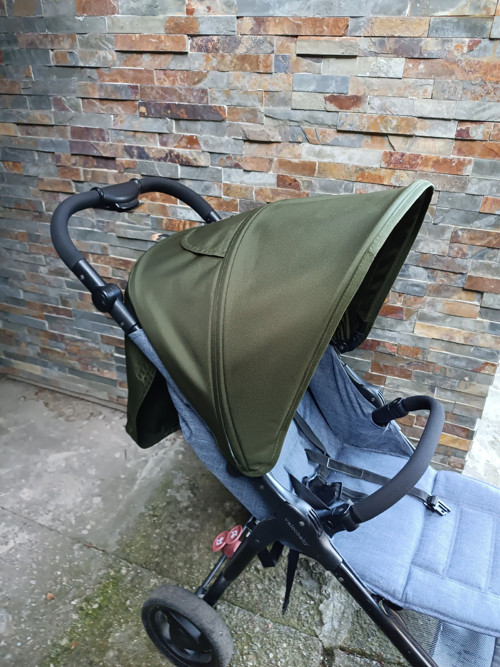 Stříška ke kočárku Valco TREND - khaki — foto 2
