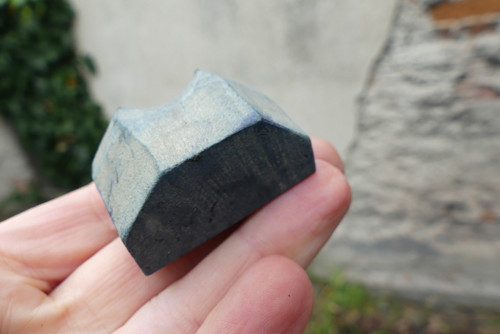 Staré dřevěné razítko na textil, modrotisk — foto 3