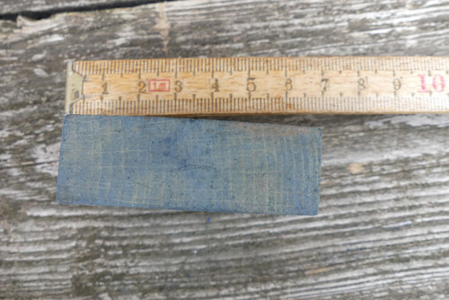 Staré dřevěné razítko na textil, modrotisk — foto 6
