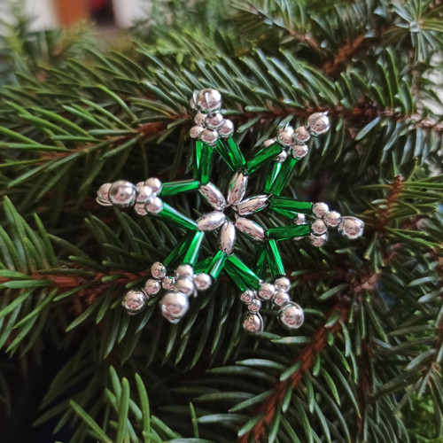 Vločka Kateřina 3D zelená — foto 2