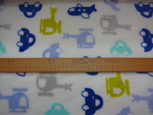 Fleece - auto, letadlo a helikoptéra - šíře 150cm — foto 2