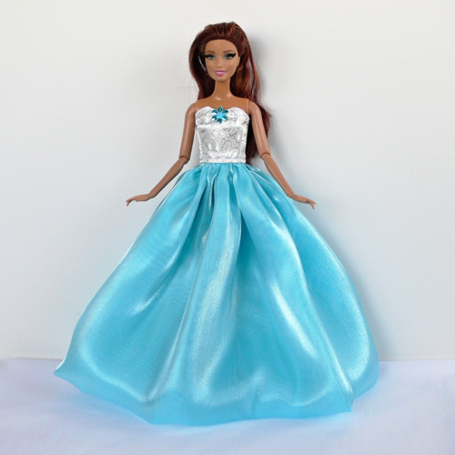 Barbie - spol. sezóna - tyrkysová + botičky — foto 3