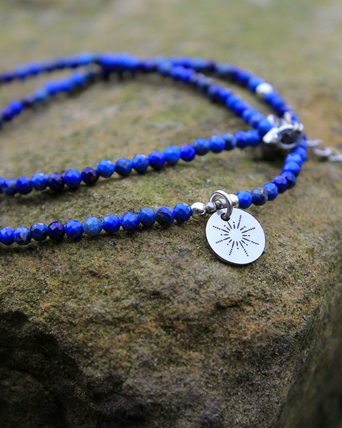 Náhrdelník SLUNCE - Lapis lazuli — foto 2
