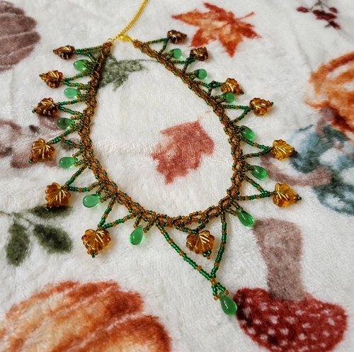 Podzimní náhrdelník — foto 3
