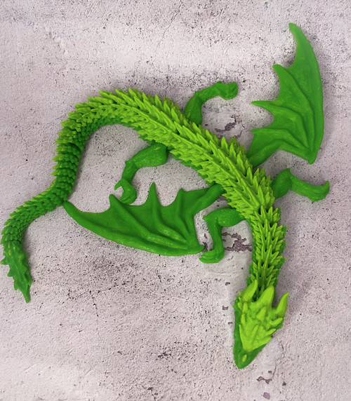 Flexi Fantasy Drak světle zelený — foto 3