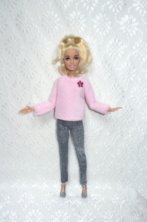 Barbie - Legíny - jeans — foto 2