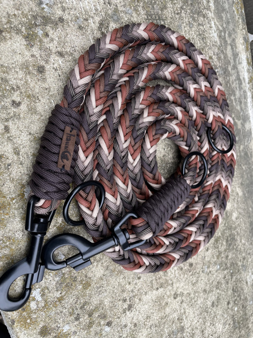 Přepínací paracord vodítko - 2,5 m — foto 2