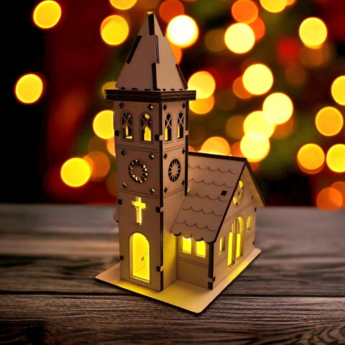 LED lampička kostelík II — foto 5