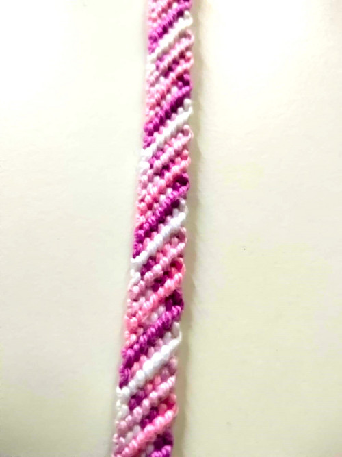 Náramek přátelství: Candy stripes — foto 2