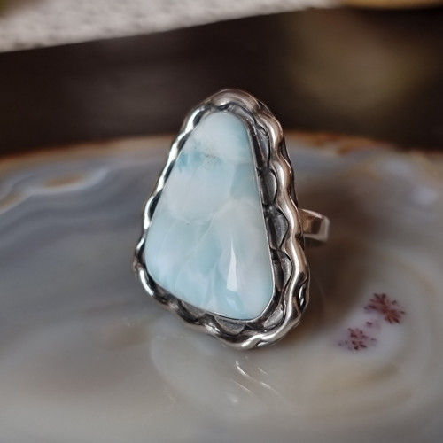 Prsten Larimar, Ag 925/1000 — foto 3