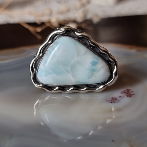 Prsten Larimar, Ag 925/1000 — foto 5
