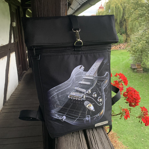 Kytara + přední kapsa na zip — foto 4