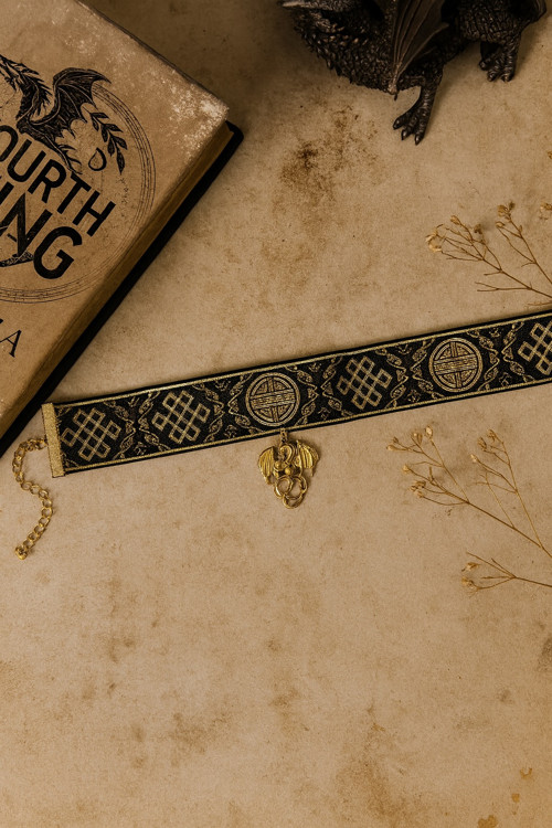 Basgiath - náhrdelník inspirovaný Čtvrtým křídlem — foto 2