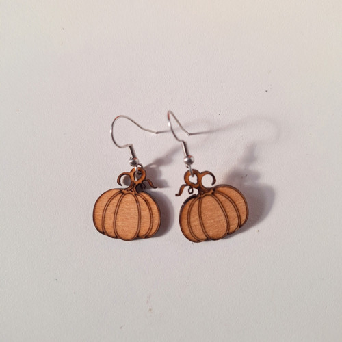 Náušnice Halloween "Dýně" — foto 2
