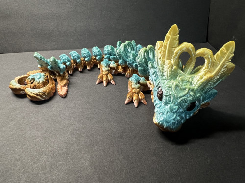 Mládě Draka Světlého Srdce - 25 cm - 3D Tisk — foto 2