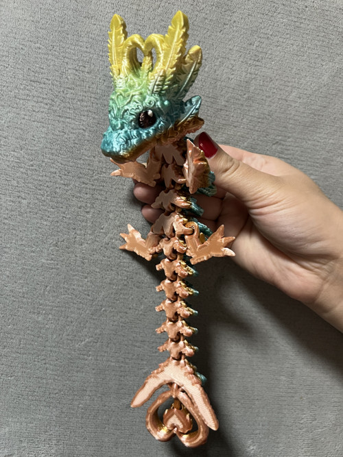 Mládě Draka Světlého Srdce - 25 cm - 3D Tisk — foto 3