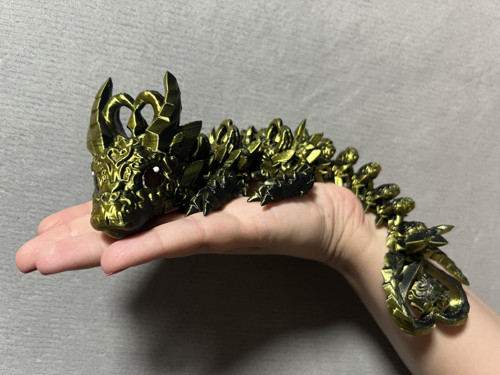 Mládě Draka Temného Srdce - 25 cm - 3D Tisk — foto 2