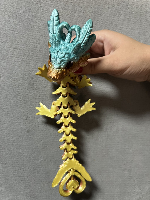 Mládě Draka Světlého Srdce - 25 cm - 3D Tisk — foto 3