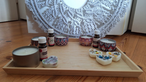Masážní vonná svíčka BOHO — foto 2