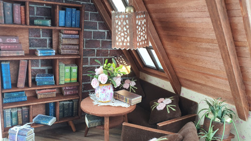 Roombox - malá místnost s nábytkem ve stylu 60. — foto 5