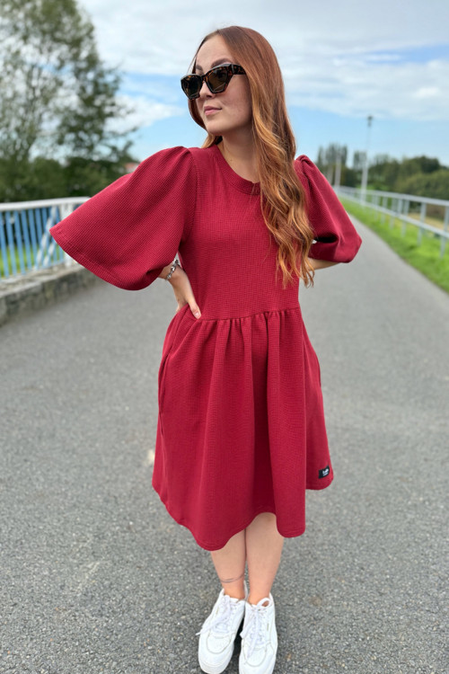 Vaflové šaty Bella — foto 5