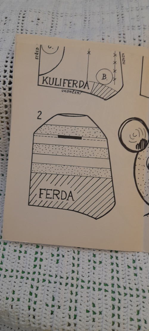 Háčkovaný medvídek Kuliferda — foto 3