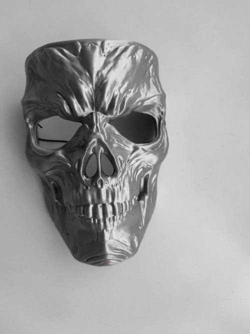 Halloween maska ​​smrtka, kostra — foto 4