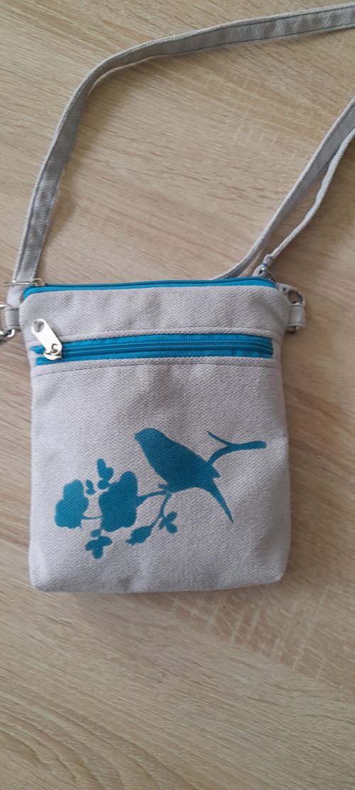 Mini crossbody ptáček — foto 3