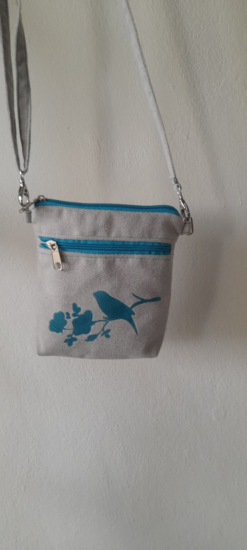 Mini crossbody ptáček — foto 2