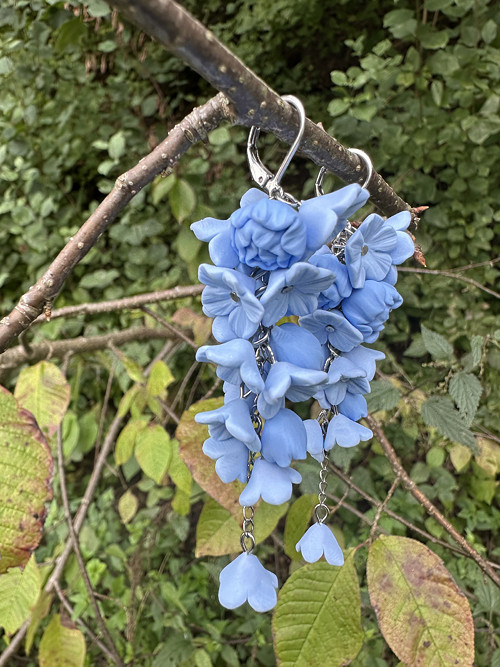Náušnice - květy fantazie — foto 6