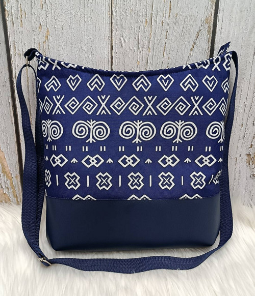 Crossbody (Čičmany - modré) — foto 2