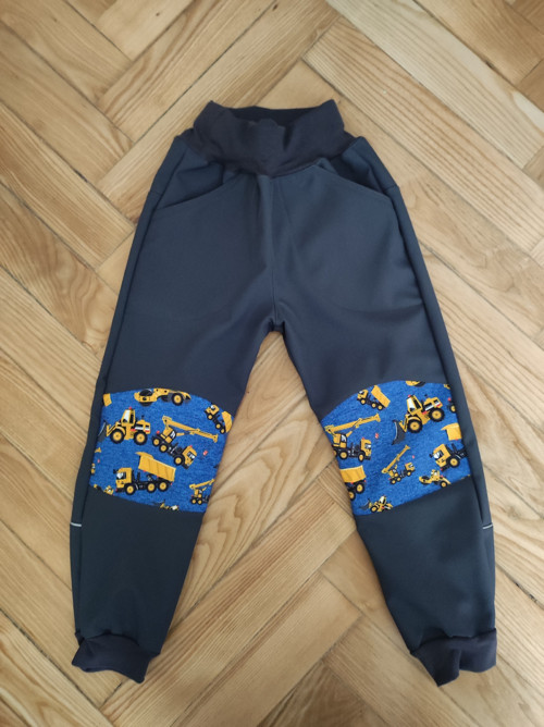 Softshellové kalhoty s FLEECEM — foto 2