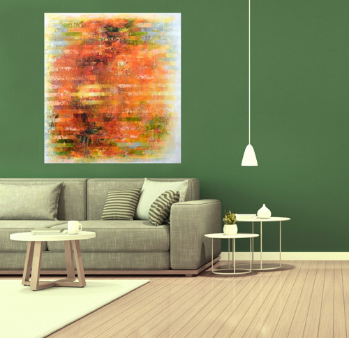 Podvečerní odlesky......110x100cm — foto 5