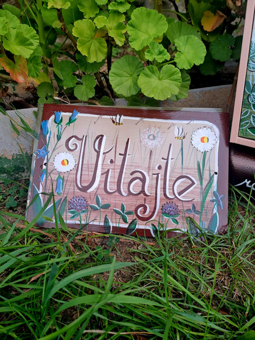 Tabuľka VÍTEJTE — foto 2