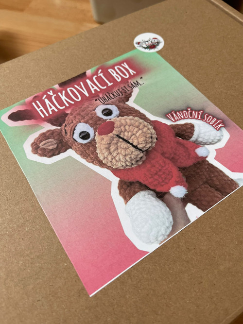 Háčkovací BOX "Uháčkuj si sám.." - Sobík — foto 3