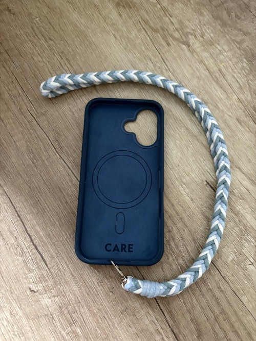 Macramé popruh na telefon či klíče — foto 4