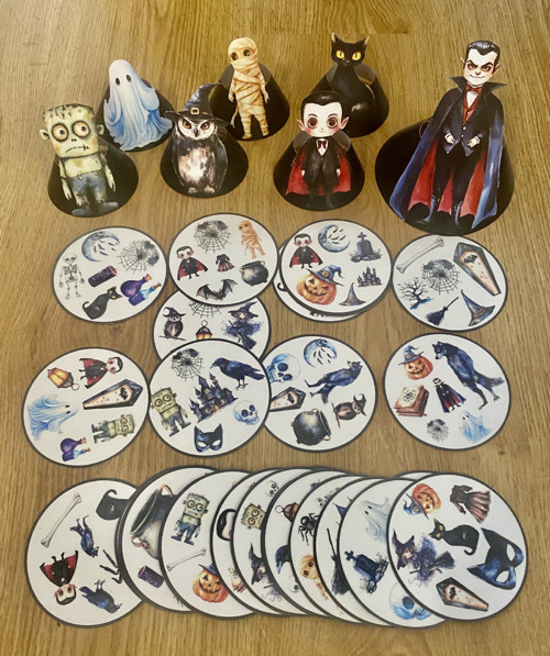 PDF HALLOWEEN Hra Postřehovka (Dobble)+DÁREK — foto 2