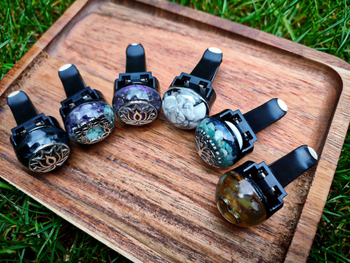Aromadifuzér z minerálů do auta - amazonit — foto 4