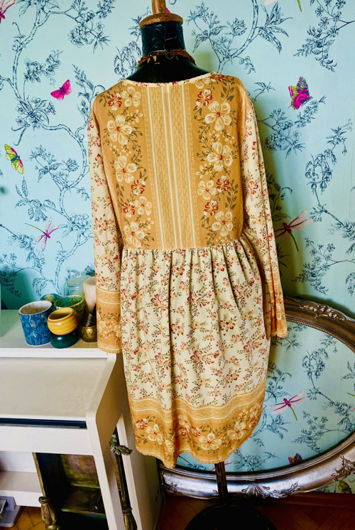 Boho šaty barvy podzimní — foto 5