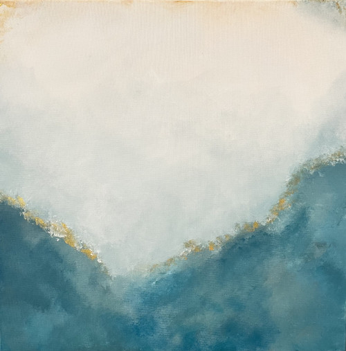 Abstraktní obraz - Kra 60x60cm — foto 5