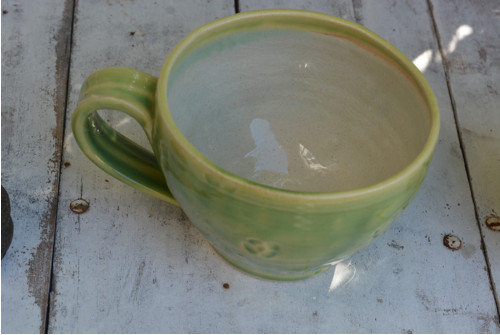 Zelený s kvítky, 0.65 l — foto 3