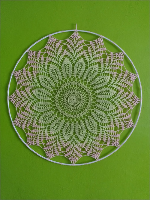 Háčkovaná mandala — foto 2