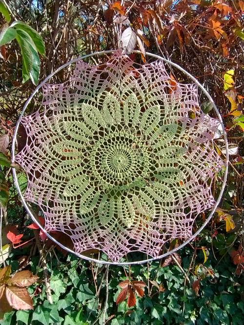 Háčkovaná mandala — foto 4