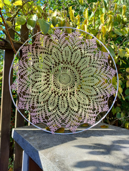 Háčkovaná mandala — foto 5