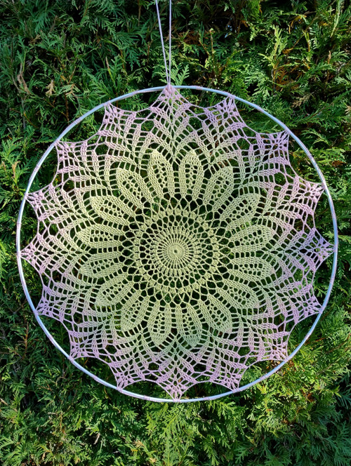 Háčkovaná mandala — foto 3