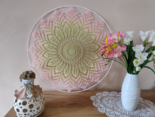 Háčkovaná mandala — foto 6