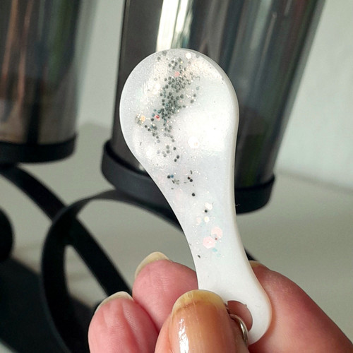 Bílá stracciatella - žeton do nákupního vozíku — foto 5